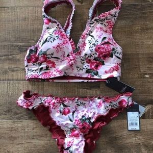 BRAND NEW MOSSIMO FLORAL SWIMSUIT